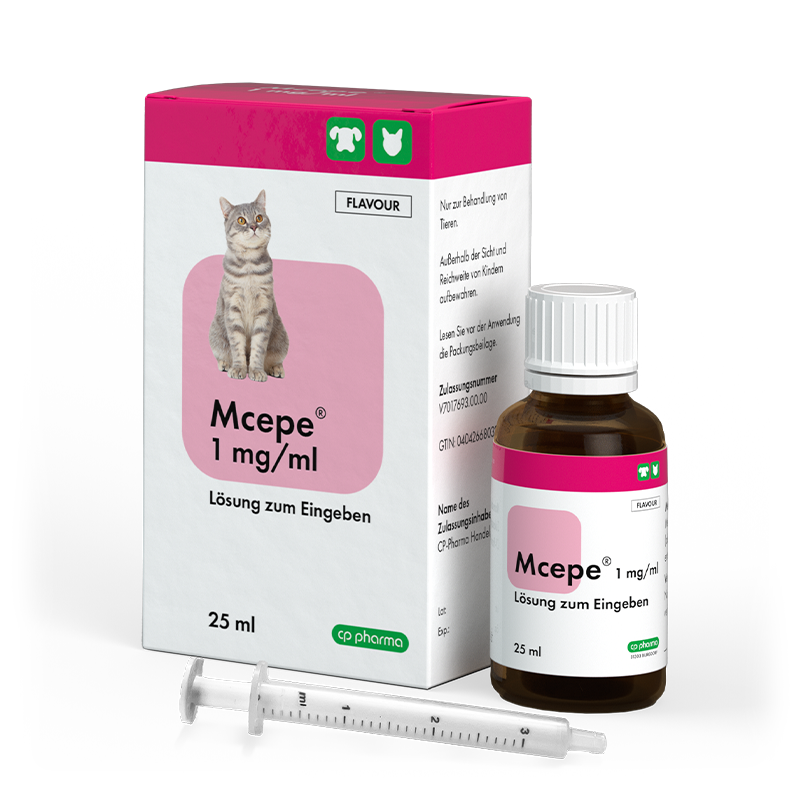 Novinka ve veterinární gastroenterologii: Představujeme perorální roztok Mcepe® v praktickém 25ml balení